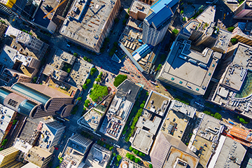 Rooftops In Seattle, Washington