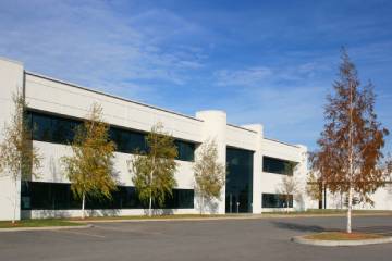 A medical facility building