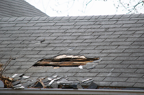 Damaged Roof