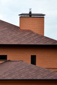 building with a beautiful clay tile roof