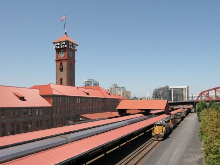 New roofing at Portland Union Station