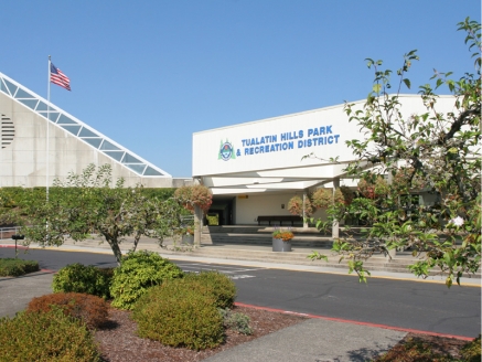 The Tualatin Hills Park & Recreation District building