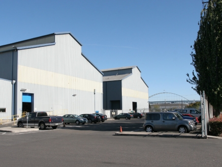 Large warehouse buildings