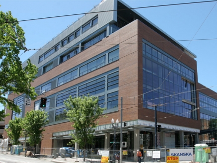 A school building under construction